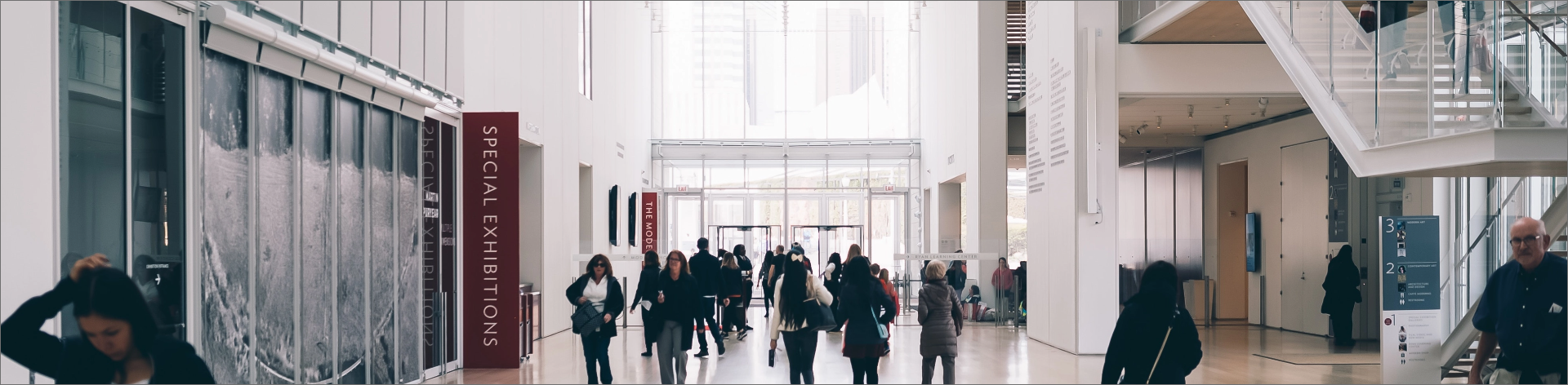 Photo of an exhibition hall